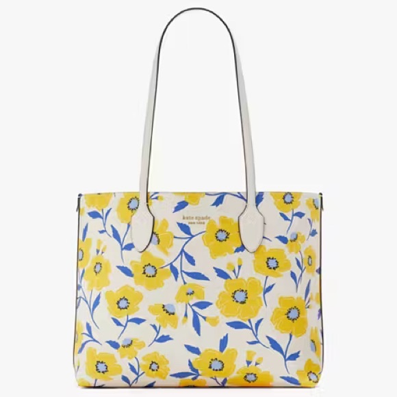 kate spade Handbags - Kate Spade Bleecker Sunshine Floral Tote w/Pouch